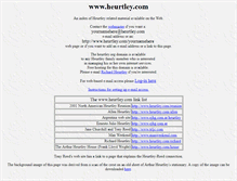 Tablet Screenshot of heurtley.com